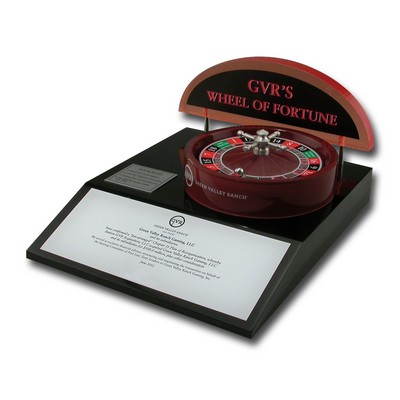 Roulette Lucite® Embedment Award (7" x 8 1/2" x 4 1/8")