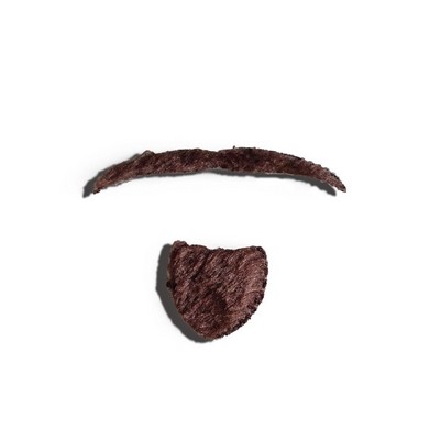 Thin Faux Mustache w/Goatee