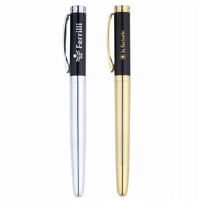 LaoBan Brass Cap-On Rollerball Ballpoint Pen