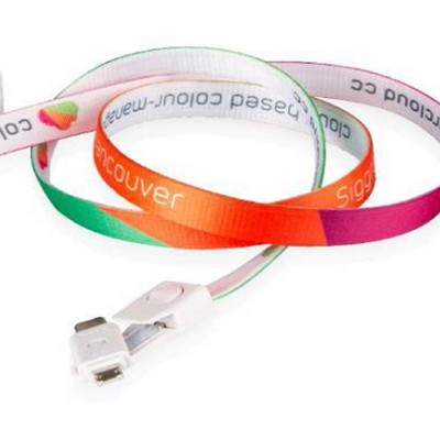 3" 1 Lanyard Charging Cable