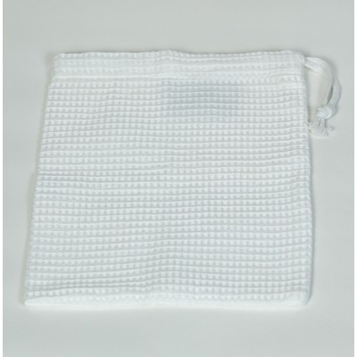 Hair Dryer Bag w/Drawstring Waffle