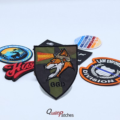 Custom Embroidered Patches 4"
