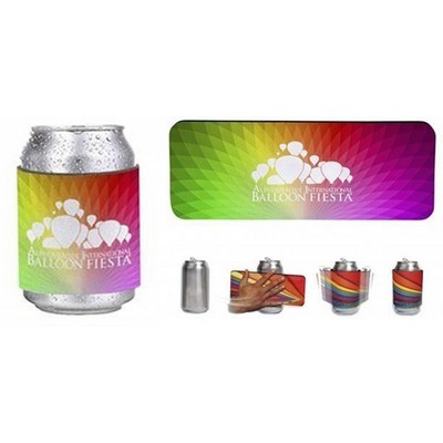 Slap Wrap Premium Neoprene Can Cooler, Full color