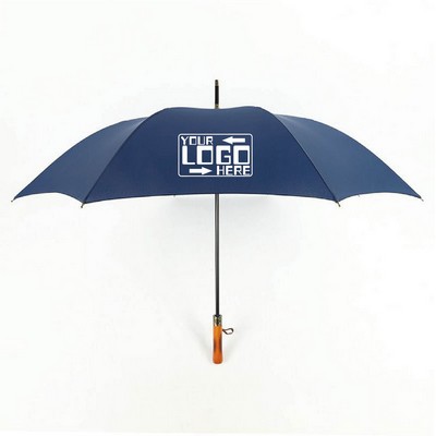 60" Arc Wood Handle Golf Umbrella
