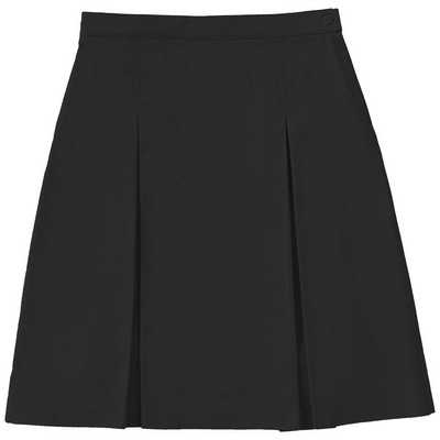 Classroom Uniforms - Girls' Longer Length Kick Pleat Skirt