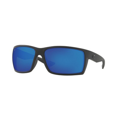 Costa Del Mar® Reefton Blackout Polarized Sunglasses w/Blue Mirror Lenses