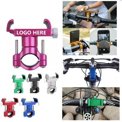 Adjustable Bicycle Handlebar Phone Holder