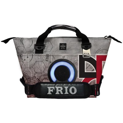FRIO 12 Can Soft Side Cooler with Bluetooth Speaker