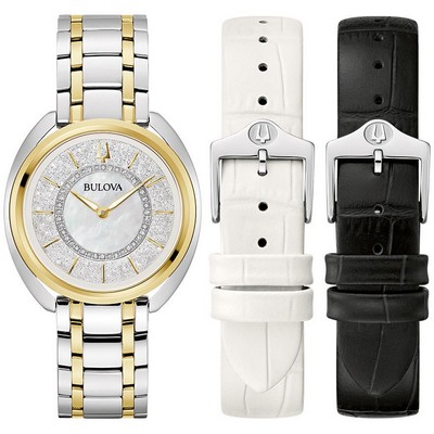 Bulova® Ladies Crystal Duality Box Set