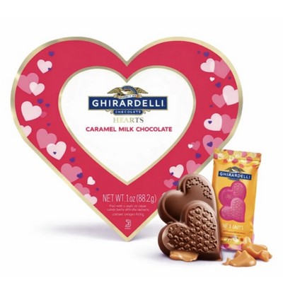 Ghirardelli Heart Box with Chocolate