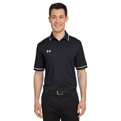 Under Armour® Men's Tipped Teams Performance Short Sleeve Polo Shirt