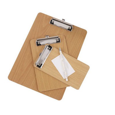 Solid Alder Wood Check Presenter w/Clip