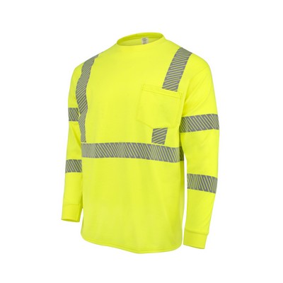 Radians® Women's Long Sleeve FR T-Shirt with Class 3 Segmented Reflective Tape