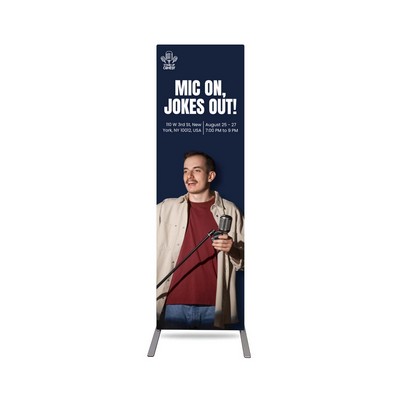 Economy Fabric Display Stands (2' x 6.5ft)