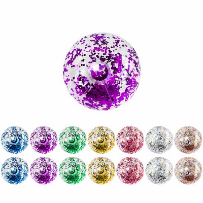 Glitter Inflatable Beach Ball