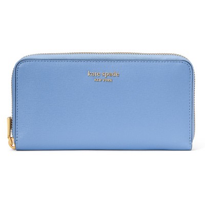 kate spade new york Morgan Zip Around Continental Wallet - Kingfisher Blue