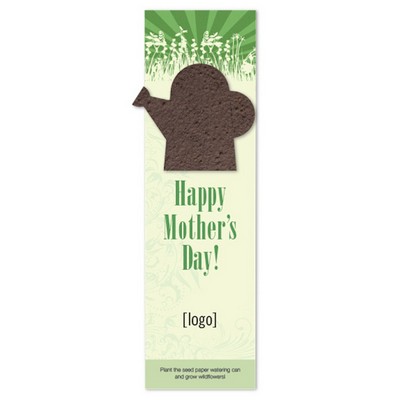 Seed Paper Shape Bookmark