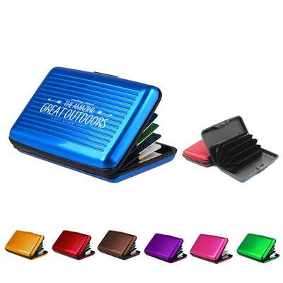 RFID-Blocking Aluminum Card Holder