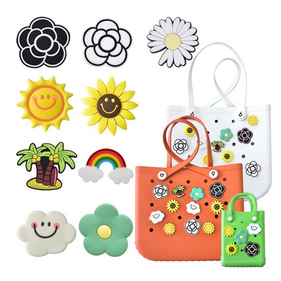 Beach Bag Charm Larger 2" (No Decoration)
