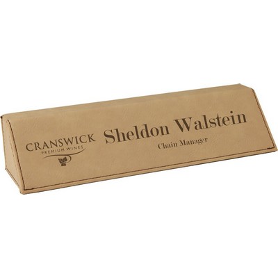 Leatherette Desk Wedge