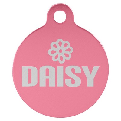 Anodized Aluminum Pet Tag