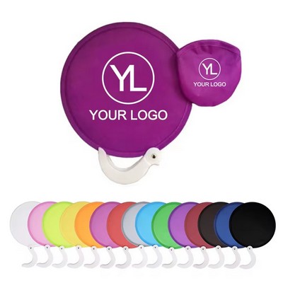 Foldable Twist Chill Mini Hand Fan w/ Pouch