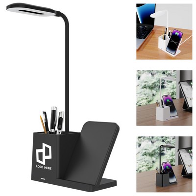 Desk Lamp W/ Wireless Charger