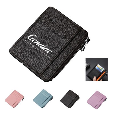 RFID Blocking Leather Travel Wallet