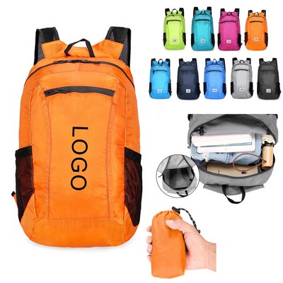 Large Capacity Folding Backpack