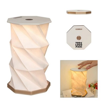 Foldable LED Rotating Book Light