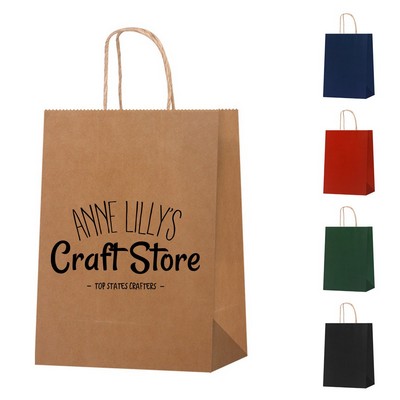 Recycled Kraft Paper Bag with Handle