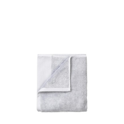 Blomus Riva Organic Terry Washcloths 12 X 12 Set Of 4 - Microchip Gray