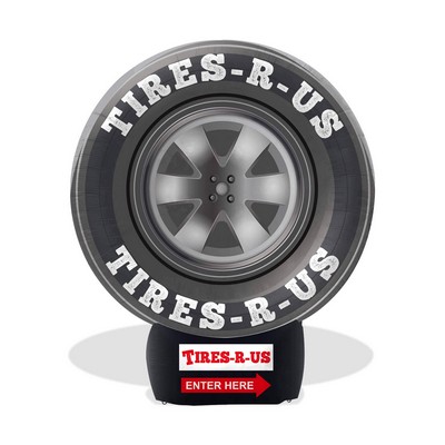 15' Custom Giant Inflatable Tire