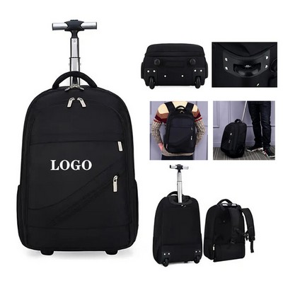 Convertible Rolling Backpack - 900D Polyester