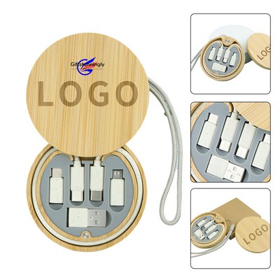 Charging Cable Set With 3 USB Adapters