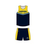 SAMPLE: Track Uniform; JTRKJ1-ZCloth; JTRKS1-ZCloth; Adult; M