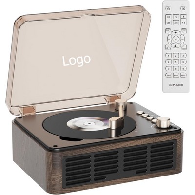 CD Player with Stereo Sound Vintage CD Player Bluetooth CD Player with Speakers