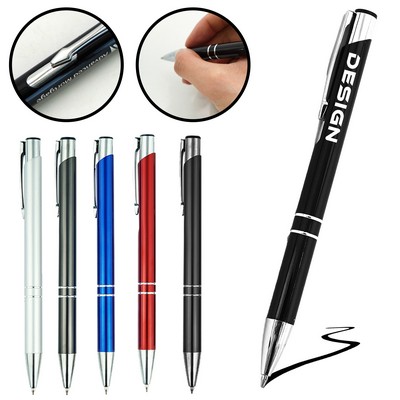 Aluminum Click Action Ballpoint Pen