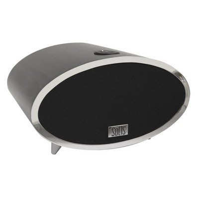 SOLIS Bluetooth/Wi-Fi Wireless Round Stereo Smart Speaker w/Chromecast Built-In