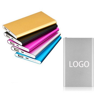 Aluminum Ultra-Portable 5000mAh Power Bank