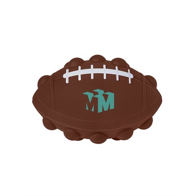 Football Shape Push Pop Fidget Sensory Toy