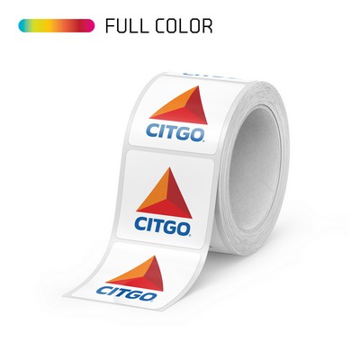 Full Color Square Roll Label - Up to 4.01-7.00 Square Inches