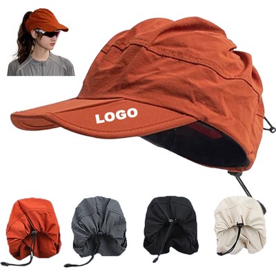 Quick-Drying UV Protection Sports Hat Foldable Baseball Cap