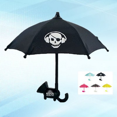Umbrella-Shaped Mobile Phone Holder Stand