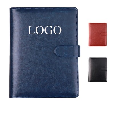 PU A5 Multi-functional Business Notebook