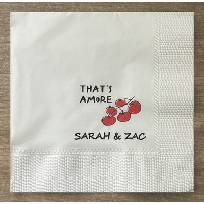 Coin edge napkin