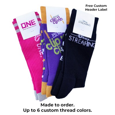 Premium Retro Athletic Socks- Made in Italy