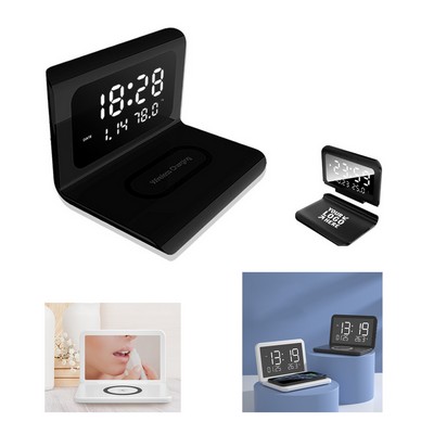 Wireless Phone Charging Alarm Clock