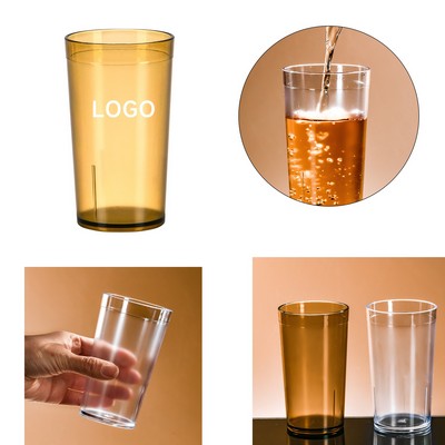 17oz Acrylic Plastic Reusable Tumbler
