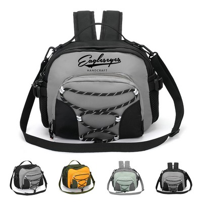 Polyester Convertible Outdoor City Hiking Backpack